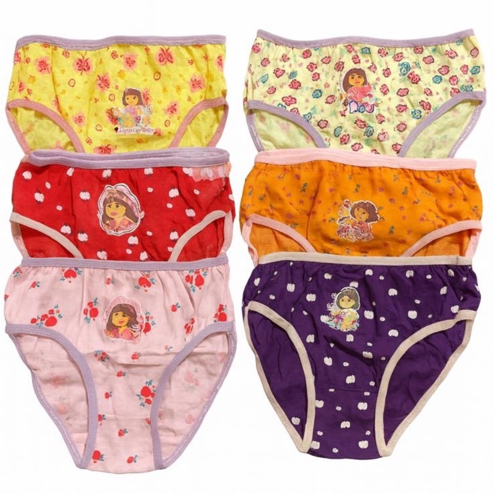 TCL Red and Pink Kids Animal Print Underwear Set